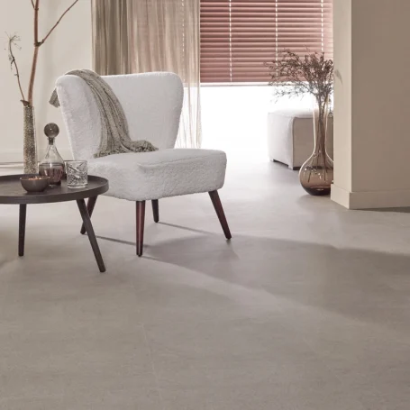 Floer Tegel Click PVC vloer Betonlook Greige interieur