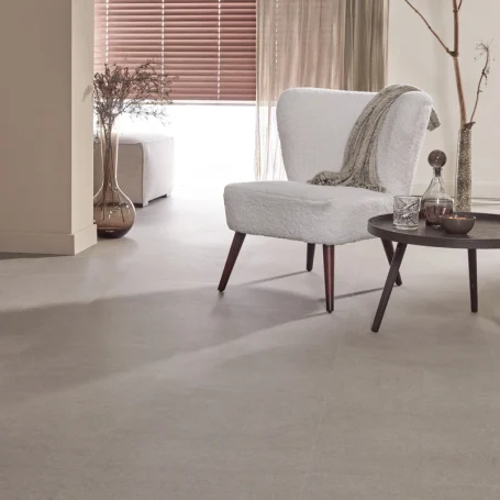 Floer Tegel PVC vloer Betonlook Greige interieur