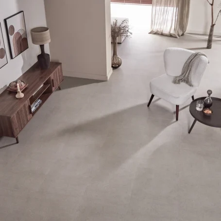 Floer Tegel PVC vloer Betonlook Greige interieur