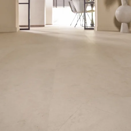 Floer Tegel Click PVC vloer Betonlook Beige interieur