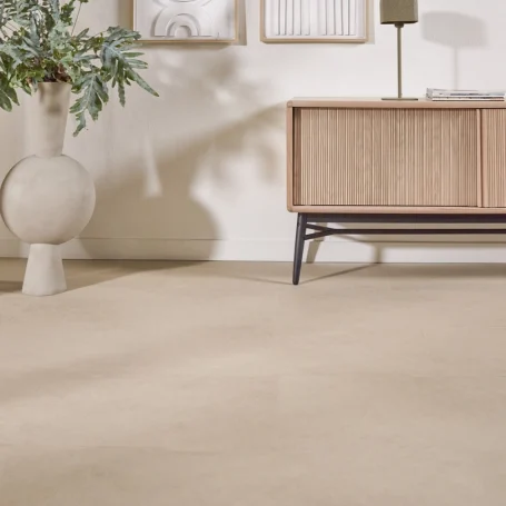 Floer Tegel Click PVC vloer Betonlook Beige interieur