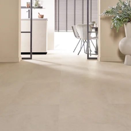 Floer Tegel Click PVC vloer Betonlook Beige interieur