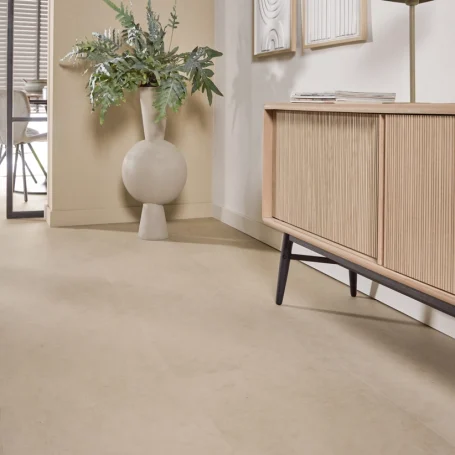 Floer Tegel Click PVC vloer Betonlook Beige interieur