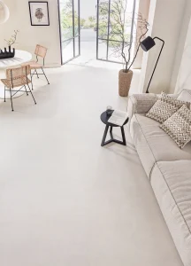 Floer Tegel Click PVC vloer Betonlook Zand interieur