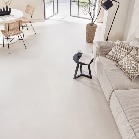 Floer Tegel Click PVC vloer Betonlook Zand interieur