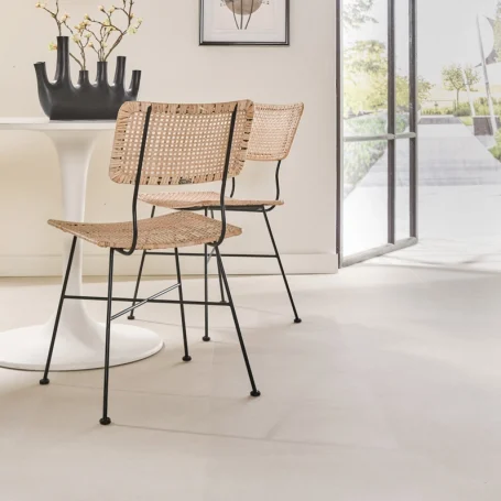 Floer Tegel Click PVC vloer Betonlook Zand interieur