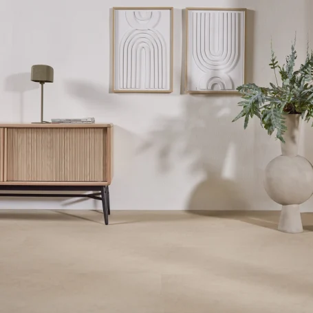 Floer Tegel PVC vloer Betonlook Beige interieur