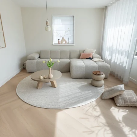 Floer Walvisgraat Click PVC Zwaardvis Zand Interieur