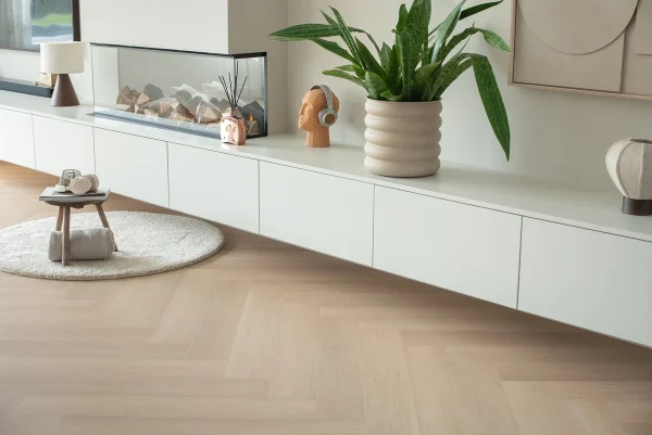 Floer Walvisgraat Click PVC Zwaardvis Zand Interieur