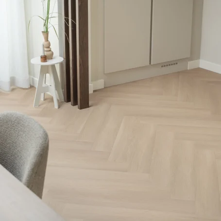 Floer Walvisgraat Click PVC Zwaardvis Zand Interieur