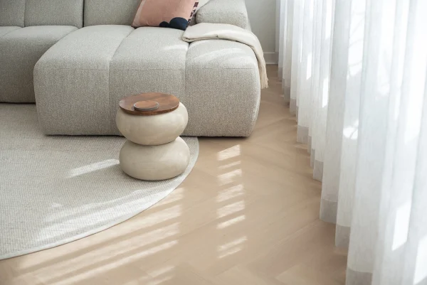 Floer Walvisgraat Click PVC Zwaardvis Zand Interieur