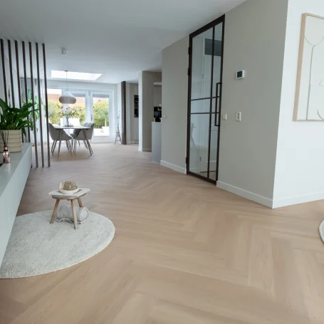 Floer Walvisgraat Click PVC Zwaardvis Zand Interieur