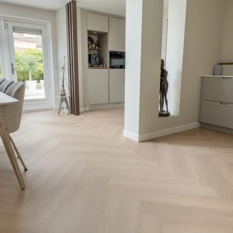 Floer Walvisgraat Click PVC Zwaardvis Zand Interieur