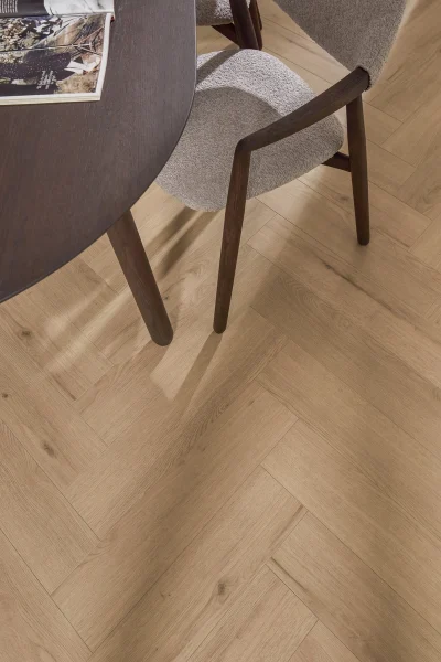 Floer Hybride Laminaat Visgraat vloer Natuurlijk Eiken interieur