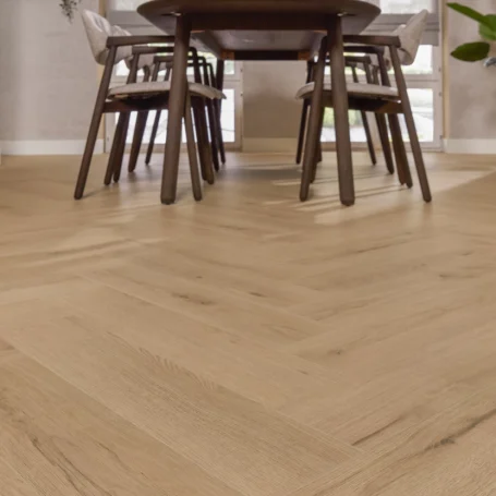Floer Hybride Laminaat Visgraat vloer Natuurlijk Eiken interieur