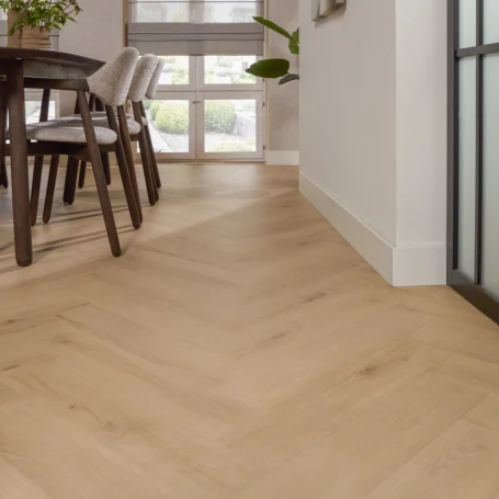 Floer Hybride Laminaat Visgraat vloer Natuurlijk Eiken interieur