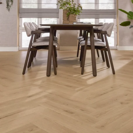 Floer Hybride Laminaat Visgraat vloer Natuurlijk Eiken interieur