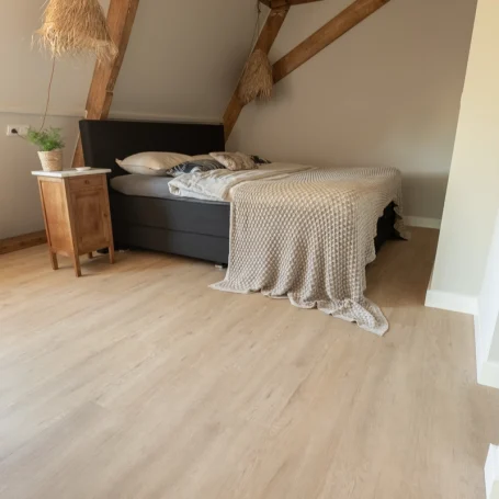 Floer Natuur PVC vloer Garda Grijsbeige interieur