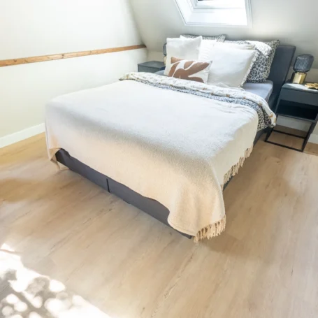 Floer Natuur PVC vloer Garda Grijsbeige interieur