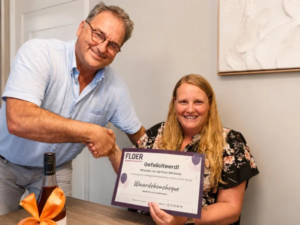 Winnaar van de Floer Winactie zesde editie
