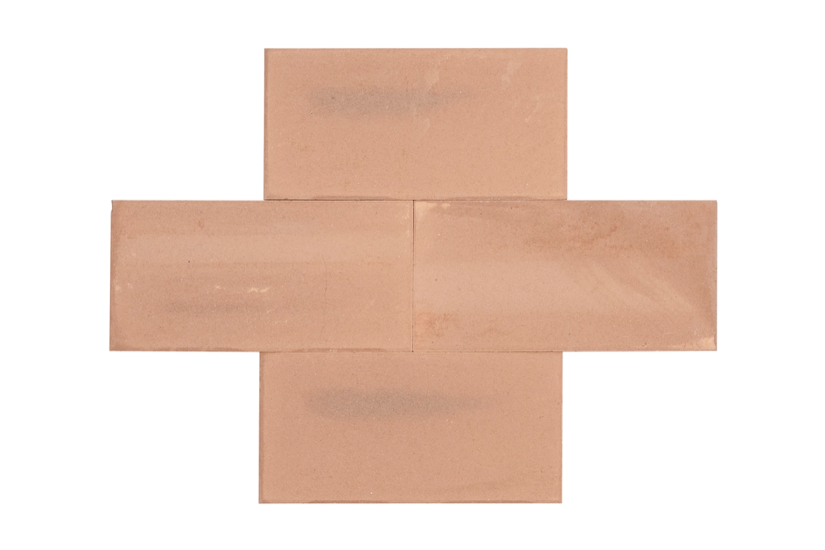 Floer Terracotta Roja Beige Tegel – Visgraat Machinaal, foto 5 van 5